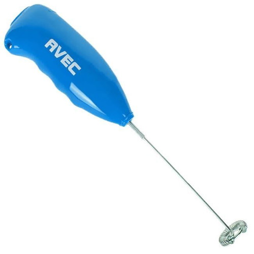 Avec blue battery-powered frappe mixer new