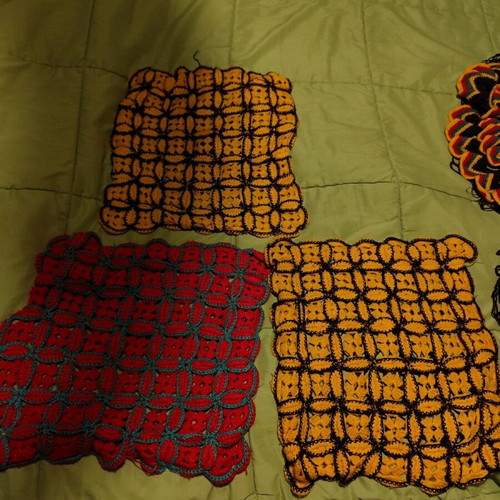 Knitted pillowcases pack of 3 like new