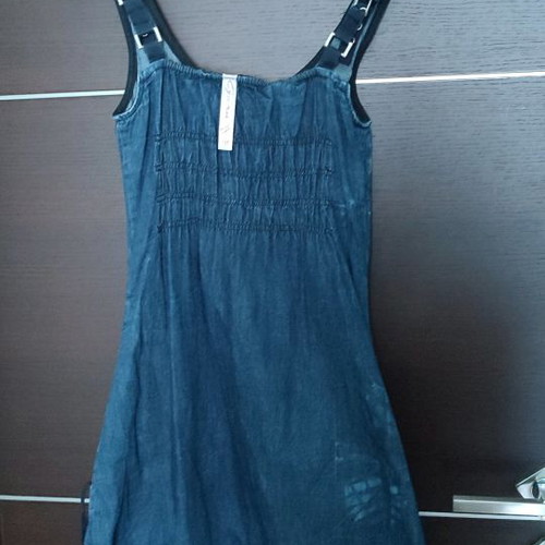Guru denim dress used, blue, size S
