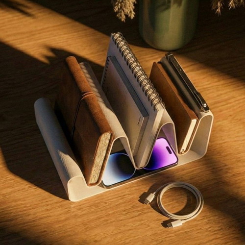 Desk Flow Organizer new, minimal desk organization stand