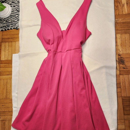 Pink dress used in alpha line, size S
