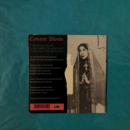 Concrete Blonde Mexican Moon CD maxi single σαν καινούργιο, rock