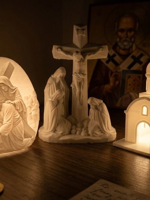 3D Printing Set "The Way of the Cross" and Orthodox Faith, new