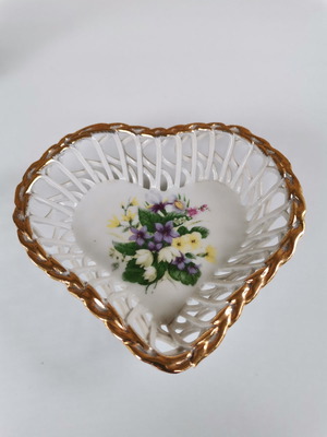 Τασάκι μινιατούρα Romanian porcelain μεταχειρισμένο