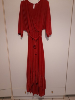 Dress like new, red, size M/38/10, shorter front longer back
