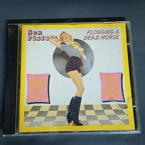 Sex Pistols Flogging a Dead Horse CD used, punk