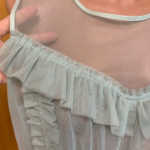 See-through top color fiatiki H&M new XL