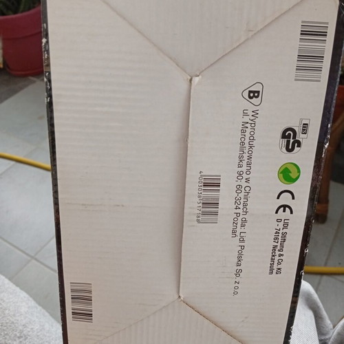 Halogen floodlight 150W with motion sensor for outdoor use