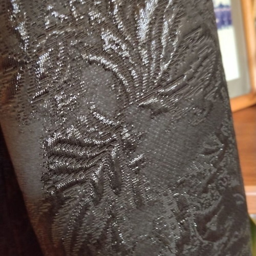 Karen Millen women's black brocade blazer, size 38