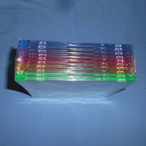 CD ROM slim case pack of 10 pieces empty, new