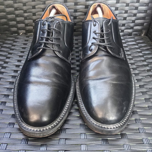 Santoni elegant shoes used, size 42, black