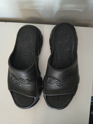 Buffalo pool slippers like new, size 38-39, black