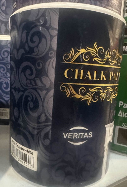 Χρώμα κιμωλίαςΛευκο Veritas Broken White (Λευκο Σπασμενο) 750ml