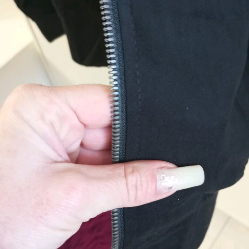 Men's jacket new thin with suede-like texture size M