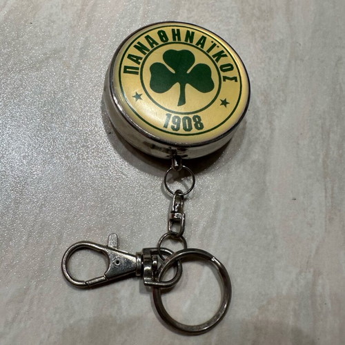 Panathinaikos pocket ashtray keychain used