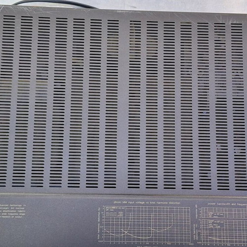 Technics SU-8077K stereo integrated amplifier used, vintage Hi-Fi Japan