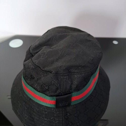 Gucci Backet Hat σαν καινούργιο, μαύρο, one size