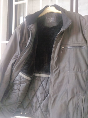 Men's jacket dark gray XXL used