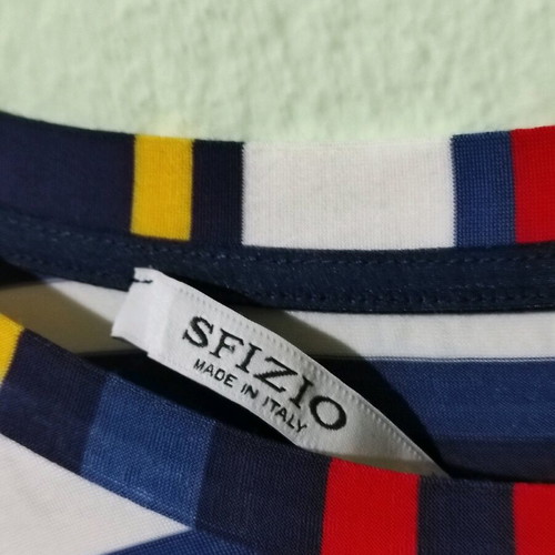 Sfizio women's dress like new, colorful, modern
