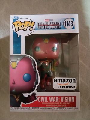 Funko Pop Civil War: Vision new Amazon exclusive