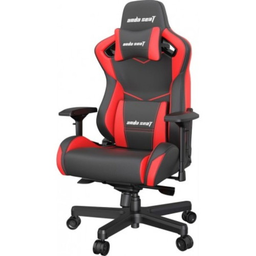 Anda Seat AD12XL Kaiser II gaming chair, black leatherette, adjustable arms