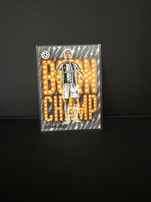 2025-26 Topps Uefa Club Competitions Born Champ Dusan Vlahovic κάρτα καινούργια