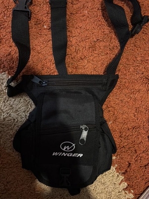 Winger-Craft FWB-20 thigh waist bag like new, black