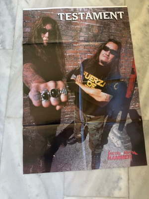 Poster used double-sided