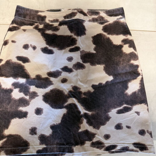 Primark skirt XS/S, beige and brown