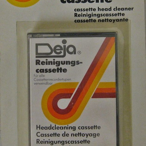 Cassette Head Cleaner Deja new