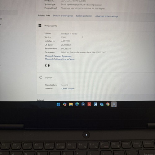 Lenovo LOQ 15APH8 gaming laptop Ryzen 7 7840HS RTX 4060 16GB RAM 512GB SSD