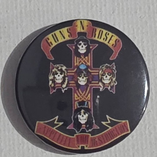 Guns n' Roses pin badge