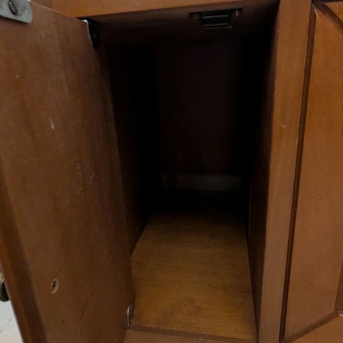Two-Story Furniture Used With Cabinets and Glass