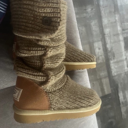 Ugg boots authentic new beige brown size 36