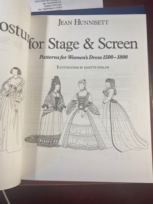Period Costume for Stage & Screen σαν καινούργιο, πατρόν για γυναικεία φορέματα 1500-1800