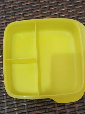 Tupperware children's divided lunch box, assorted colors