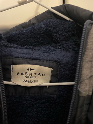 Hashtag jacket 24 months like new