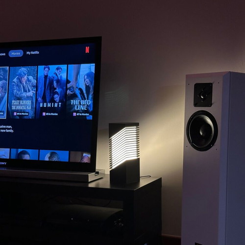 NeoLume lamp new with ambient lighting and minimal design