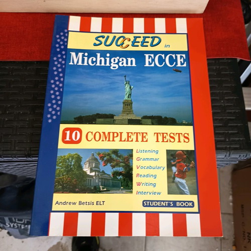 Succeed Michigan ECCE book new with complete tests