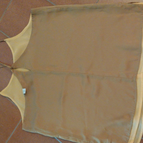 Scotch & Soda women's satin top like new, size M, mustard color