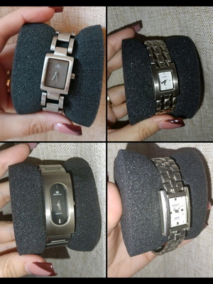 Lot of 4 women's watches Le Cachot, Prince, Omax used, untested