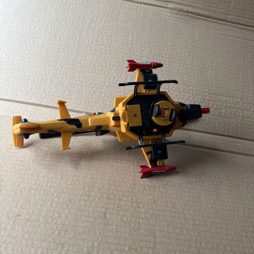 Plastic helicopter like new with batteries