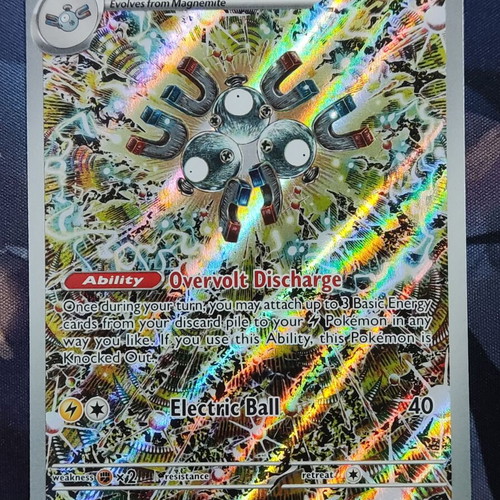 Magneton SVP Black Star Promo Pokemon card by Shinji Kanda