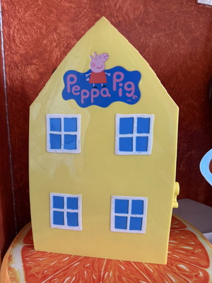 Κουκλόσπιτο Peppa Pig σαν καινούργιο, πολύχρωμο παιχνίδι