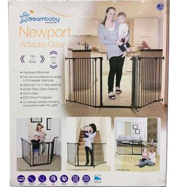 Dreambaby Newport Adapta-Gate Протектор за врата / стълба / пространство