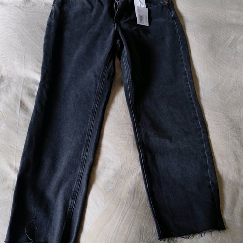 Mango black jeans new, size 42