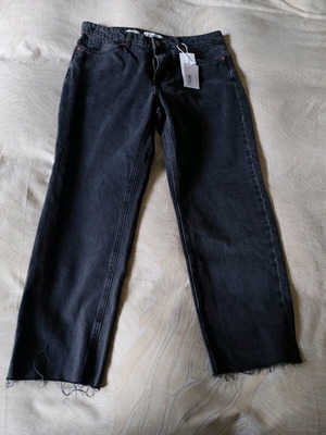 Mango black jeans new, size 42