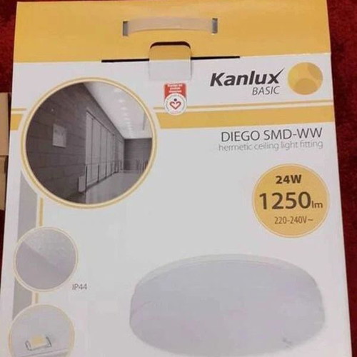 Πλαφονιέρα LED 24watt θερμό λευκό καινούρια