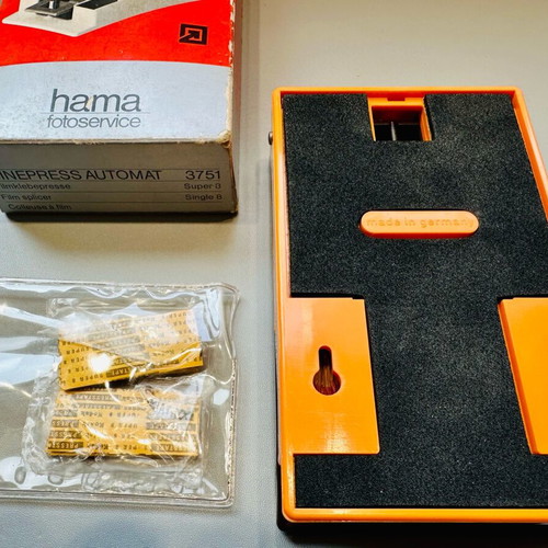 Hama Cinepress Automat Super 8 Single 8 Film Splicer Editor like new