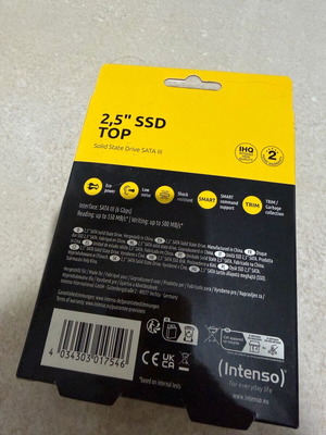 Intenso Top Perform SSD 512GB 2.5'' SATA III καινούργιο